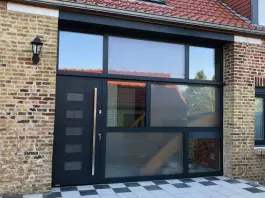 PORTE ENTREE - ALUMINIUM - SOGEFEM - BETHUNE LILLE ARRAS LEN