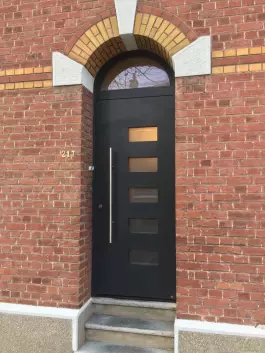 PORTE ENTREE - ALUMINIUM - SOGEFEM - BETHUNE LILLE ARRAS LEN