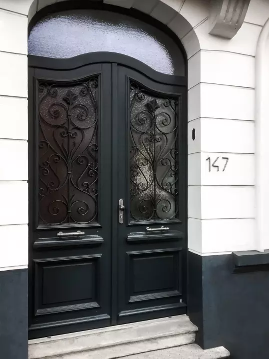 PORTE ENTREE - BOIS - SOGEFERM - BETHUNE LILLE ARRAS LENS