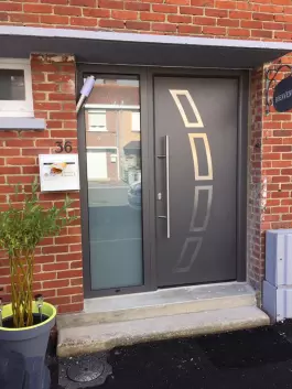 porte entree aluminium bethune sogeferm