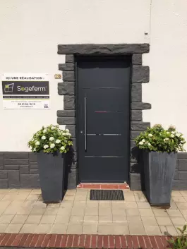 porte entree aluminium bethune sogeferm